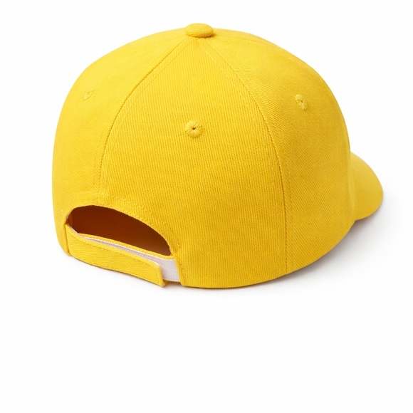 Yellow Patterned Men's Cap - Picture 2 of 2